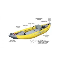Advanced Elements StraitEdge Kayak 1er Kajak Luftboot Gelb -Adventure Paddel Verkauf advanced elements straitedge kayak 1er kajak luftboot gelb 2