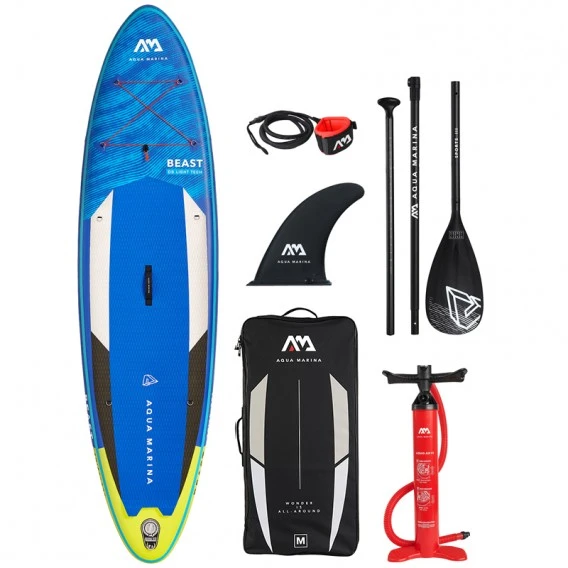 Aqua Marina Beast 10.6 Aufblasbares Stand Up Paddle Board SUP Komplett Set 3 Aqua Marina Beast 10.6 Aufblasbares Stand Up Paddle Board SUP Komplett Set