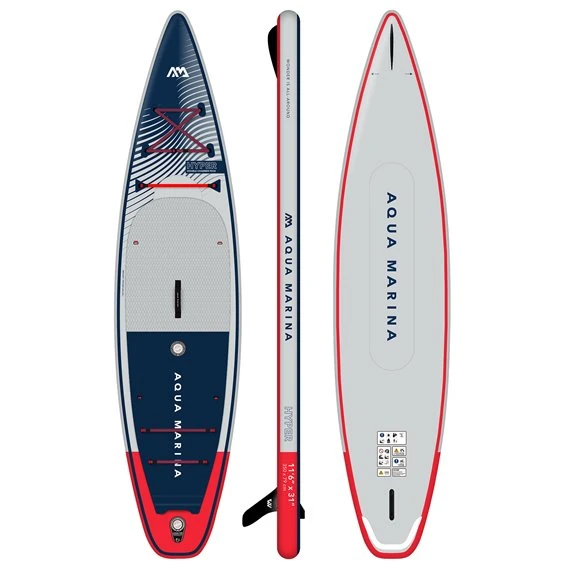 Aqua Marina Hyper 11.6 Aufblasbares Stand Up Paddle Board Touring SUP 4 Aqua Marina Hyper 11.6 Aufblasbares Stand Up Paddle Board Touring SUP – Bild 2