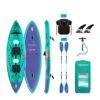 Aquatone Blast 12.0 Aufblasbares 2 Personen Kajak Set Luftboot -Adventure Paddel Verkauf aquatone blast 120 aufblasbares 2 personen kajak set luftboot
