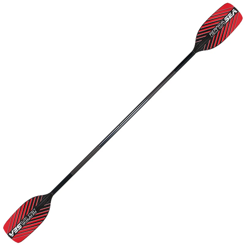 ExtaSea Fiberglas Paddelkombination Doppelpaddel Stechpaddel Black-red 4 ExtaSea Fiberglas Paddelkombination Doppelpaddel Stechpaddel Black-red – Bild 2