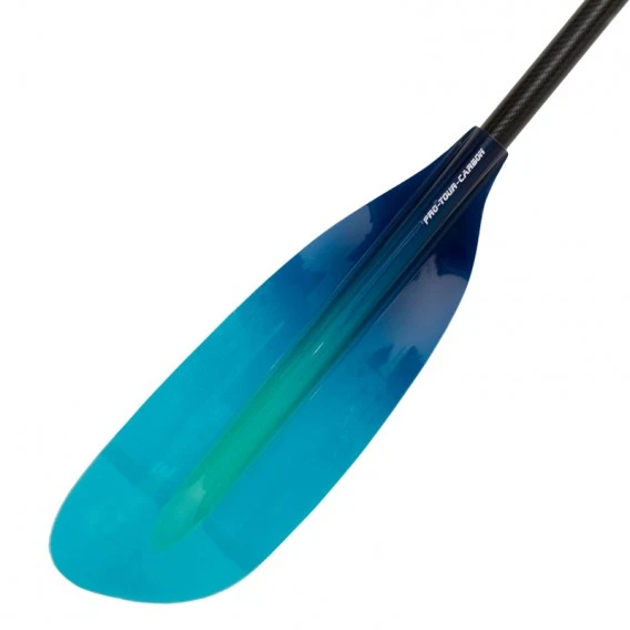 ExtaSea Pro Tour Carbon Vario Doppelpaddel | 230-240cm | 2-teilig | Blue-light Blue 8 ExtaSea Pro Tour Carbon Vario Doppelpaddel | 230-240cm | 2-teilig | Blue-light Blue – Bild 6