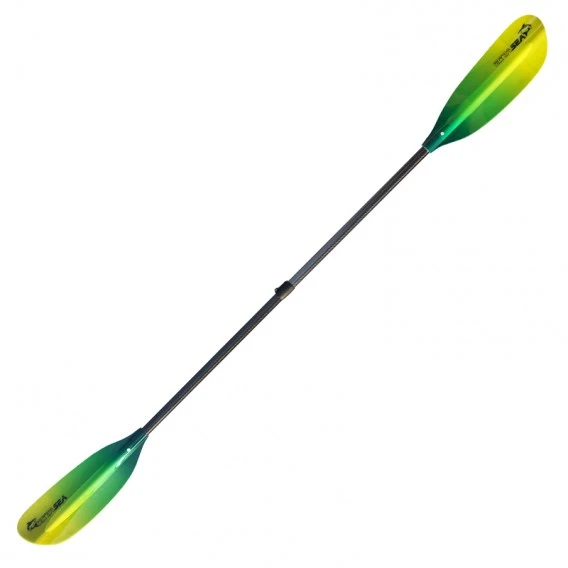 ExtaSea Pro Tour Carbon Vario Doppelpaddel | 230-240cm | 2-teilig | Lime-yellow 4 ExtaSea Pro Tour Carbon Vario Doppelpaddel | 230-240cm | 2-teilig | Lime-yellow – Bild 2
