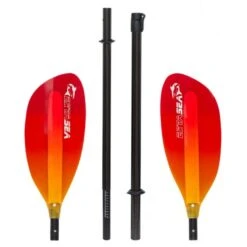 ExtaSea Pro-XL Carbon Vario Doppelpaddel | 220-240cm | 4-teilig | Red-yellow -Adventure Paddel Verkauf extasea pro xl carbon vario doppelpaddel 220 240cm 4 teilig red yellow 1