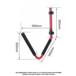 ExtaSea Schwenkbare Kajak Wandhalterung Black -Adventure Paddel Verkauf extasea schwenkbare kajak wandhalterung black 2