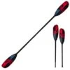 ExtaSea Tour Vario Fiberglas Doppelpaddel | 220-240cm | 2-teilig | Schwarz-rot -Adventure Paddel Verkauf extasea tour vario fiberglas doppelpaddel 220 240cm 2 teilig schwarz rot