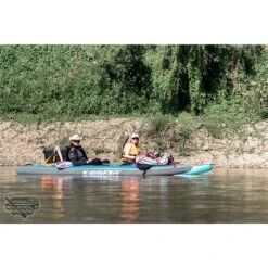 Kayaker AirTrek Pro 440 2er Drop Stitch Kajak Hochdruck Kajak -Adventure Paddel Verkauf kayaker airtrek pro 440 2er drop stitch kajak hochdruck kajak 5