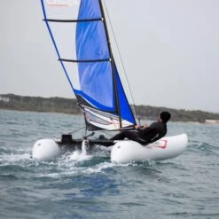 MiniCat 420 Evoque Aufblasbarer Katamaran Segelboot -Adventure Paddel Verkauf minicat 420 evoque aufblasbarer katamaran segelboot 2