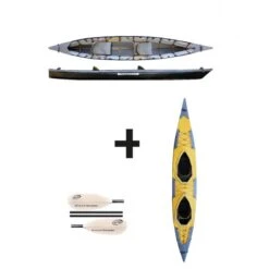 Pakboats Puffin Saranac Jubelpaket Mit Verdeck Und Fiberglas Paddeln -Adventure Paddel Verkauf pakboats puffin saranac jubelpaket mit verdeck und fiberglas paddeln 2